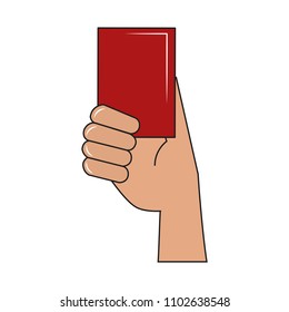 Soccer red card