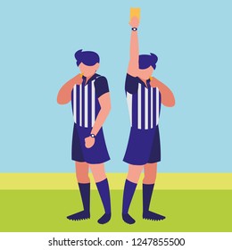 Soccer referee design