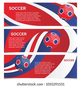 SOCCER RUSSIAN BANNER