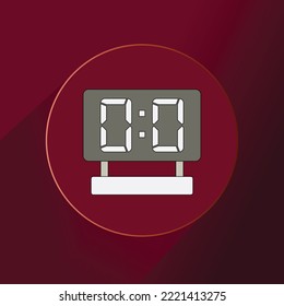 Soccer scoreboard, can be used for icons