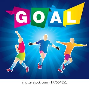 Soccer Scoring Goal