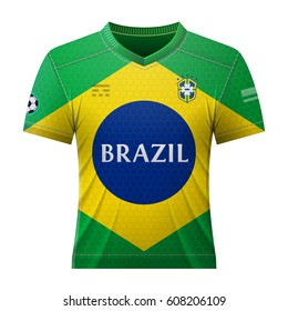 brazil soccer team jersey