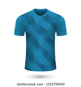 Soccer shirt design, jersey template for football kit. Vector illustration