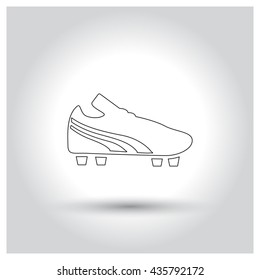 soccer shoes icon