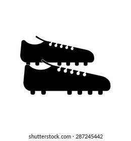 Soccer shoes icon. Football boot icon .