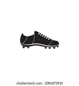 soccer shoes icon vector illustration template design