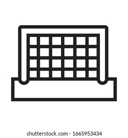soccer sport arch line icon vector illustration design