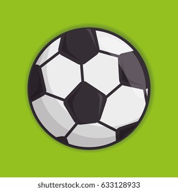 soccer sport ball isolated icon
