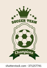 soccer sport design 