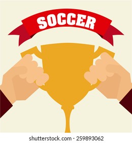 soccer sport design, vector illustration eps10 graphic 