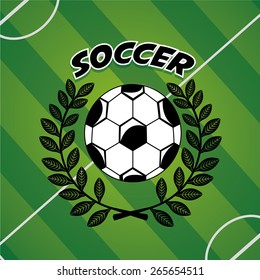 soccer sport design, vector illustration eps10 graphic 