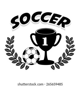 soccer sport design, vector illustration eps10 graphic 