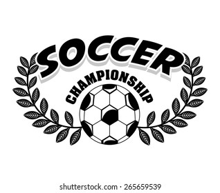 soccer sport design, vector illustration eps10 graphic 