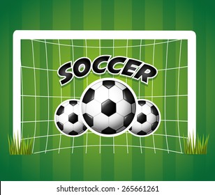 soccer sport design, vector illustration eps10 graphic 