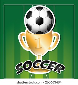 soccer sport design, vector illustration eps10 graphic 
