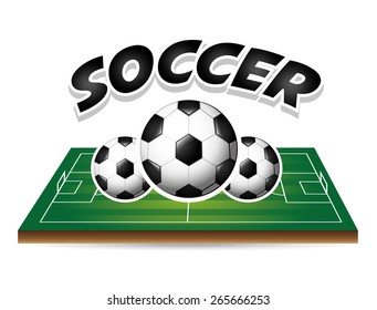 soccer sport design, vector illustration eps10 graphic 