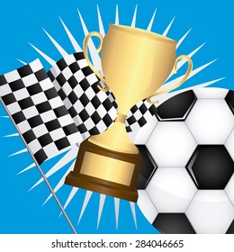 soccer sport design, vector illustration eps10 graphic 
