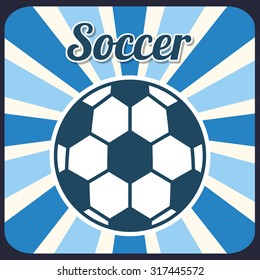 soccer sport design, vector illustration eps10 graphic 