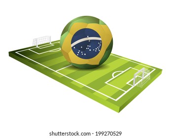 Soccer Sport field Vector Design