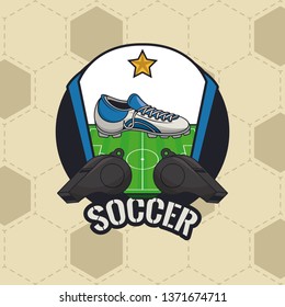 Soccer sport game card