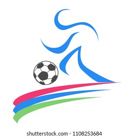 Soccer Tournament Logo Soccer Championship Logo Stock Vector (Royalty ...