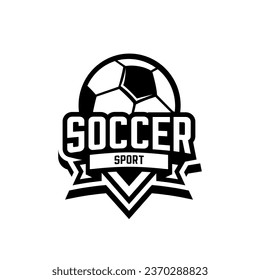 soccer sport logo vector, ball sport vector