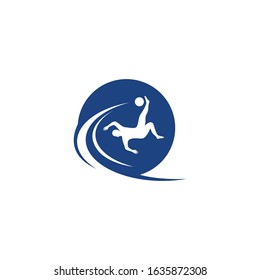 Soccer sport logo vector illustration template