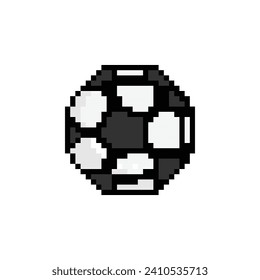 Soccer sport pixel art design vector