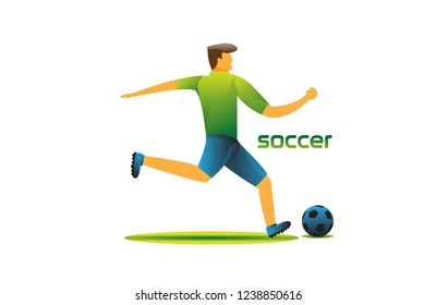 soccer  sport vector illustration