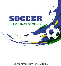 soccer sports vector design background