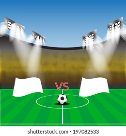 Soccer stadium eps10