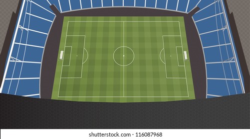 Soccer Stadium Field Pitch