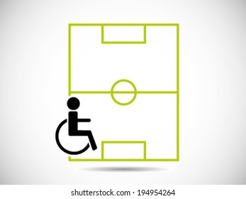 Soccer Stadium Handicap Area