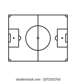 Soccer stadium icon isolated on white background. Sports symbol modern, simple, vector, icon for website design, mobile app, ui. Vector Illustration