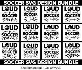 Soccer svg Bundle Design,Soccer Mom Svg Bundle, Soccer Svg,Soccer Mom Life Svg,Supportive Mom Svg, Sports, Cut File Cricut,Game Day, Retro Soccer Svg,FootBall Svg,Proud Soccer Bundle