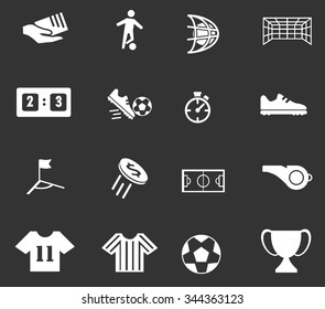 Soccer symbol for web icons