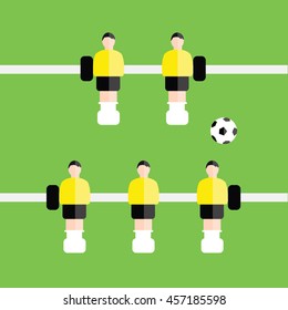soccer table vector. icon. symbol. Graphic