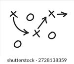 Soccer tactics, gameplan, scheme play, players position