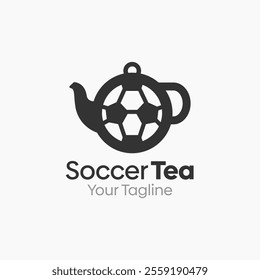 Soccer Tea Logo Design Template. Good for Business, Agency, Community and Organization.