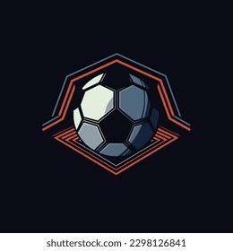 Vector del logotipo de la marca del equipo de fútbol