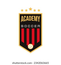 Soccer team emblem logo design vector illustration.
shield and stars soccer emblem logo.
Sport games.
soccer ball.
Football club logo.
MLS logo.
