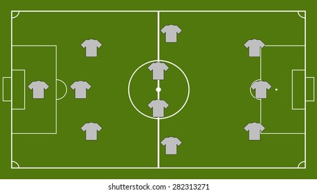 Soccer team formation