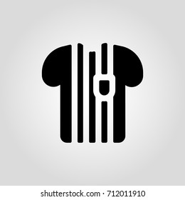 Soccer team or referee uniform icon