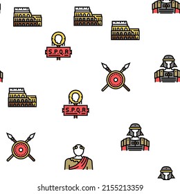 Soccer Team Sport Game On Stadium Vector Seamless Pattern Thin Line Illustration
