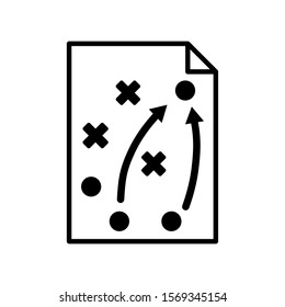 soccer technical sketch icon design vector illutration