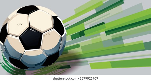 Soccer Template design , Football banner, Sport layout design, vector illustration