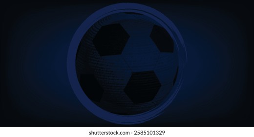 Soccer Template design , Football banner, Sport layout design, Sketch, Drawing, vector