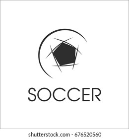 Soccer. Template for logo
