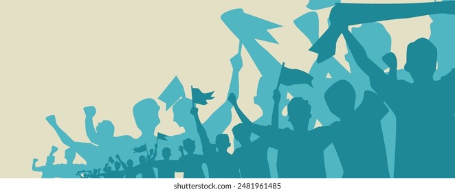 Soccer theme sport background vector design