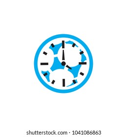 Soccer Time Logo Icon Design